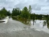 When the Little Su River flooded last month, several roads, including Little John pictured here, were washed out. Frontiersman file photo