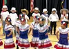 Representing Costa Rica and performing the Tambito Dance was Sr. Onfray's Kindergarten class. Katie Stavick/Frontiersman