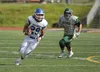 Palmer senior Jared Oviok, seen here against Service, rushed for a pair of touchdowns during a 57-0 win over Kodiak Friday at Palmer High School. The Moose rushed for 558 yards in the win. Je