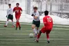 Colony's Noah Krozel works the ball up the middle during a win over East Anchorage during the 2018 season. Krozel has been named the Gatorade Alaska Boys Soccer Player of the Year. JEREMIAH B