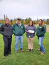 The Mat-Su Miners made a donation to the Armed Services YMCA of Alaska. Courtesy photo
