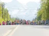 ROBERT DeBERRY/Frontiersman Participants in the 2009 Curtis C
Menard II Memorial Run leave the starting line Saturday
morning.