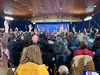 President Donald Trump and Russian President Vladimir Putin did not take questions from reporters on Friday, Aug. 15, 2025, at Joint Base Elmendorf-Richardson in Anchorage. James Brooks/Alask