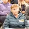 Gaila Rinke, the oldest graduate of Glacier View School in Glacier View, told school board members that that the community will fight like “scrappy dogs for their school," while testifying in