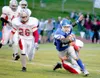 (ROBERT DeBERRY/Frontiersman) Palmer's Brennan Bohman was named
first-team All-Railbelt at running back.