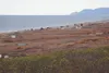 Norton Sound, part of the Northern Bering Sea, is seen from the outskirts of Nome on Sept. 30, 2020. Record-low winter ice in 2018, followed by near-record low ice in 2019, shocked the Northe