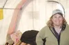 TODD L. DISHER/Frontiersman Lisa Roderick is in her ninth season
as air traffic controller, logistics coordinator and Denali base
camp manager.