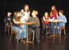 The cast of the VPA youth summer camp get ready for a Blues
Brothers skit. Other comedic items on the agenda for upcoming shows
-- Monty Python, Shakespeare and the Beverly Hillbillies. Photo