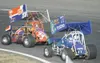 The Alaska Sprint Tour "Outlaw Invasion 2" was a hit at North
Star Speedway last weekend. Photo by AMY MENEREY/Frontiersman.