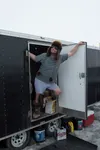 Jerred Bush, Tailgate scumbag. Cody Liska