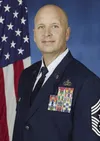 Chief Master Sgt. Charles Orf recently took over as the 673d Air Base Wing’s senior enlisted advisor. U.S. Air Force photo/Alejandro Pena