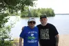 Allen Shepherd (right) and Larry Vogltanz stand in front of Finger Lake. Jacob Mann/Frontiersman