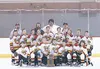The Boys and Girls Club Valley Blades pose with their prize
after winning the state championship at the squirt division last
month.Photo courtesy of the Boys and Girls Club Valley Blades