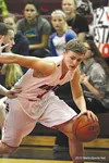Houston’s Jeff Baird tries to drive the ball inside during a recent game against the Seward Seahawks. Houston dropped to 1-5 with a loss to Grace Christian Tuesday. BRUCE EGGLESTON/matsusport