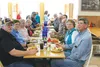 Pictured are Pat Lawton, 16.5 years; Vosie Heaton, 20 years; Jody Muse, 30 years; Doug Hall, 32 years; Jim DeFreest, 38 years, 11 months; Bernard Swoboda, 15 years; Fran Potter, 20 years; Jim