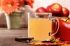 Whiskey & spiced cider shrub cocktail