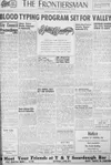 Front page of the April 7, 1955, Mat-Su Valley Frontiersman.
Along with the top headlines, the paper also featured a preview of
the annual Matanuska Electric Association meeting. GREG
JOHNSON