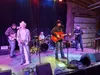 The Ken Peltier Band performs at the newly rebuilt Sluicebox during the last day of the 2023 Alaska State Fair season to pay tribute to Hobo Jim. Jacob Mann/Frontiersman
