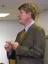 Greg Lund, a local urologist who helps detect and treat prostate
cancer, spoke Wednesday at the first meeting of the Valley chapter
of Us Too, an education and support group addressing the mo