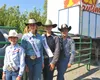 2019/20 Miss Rodeo Alaska Teen Sierra Cook (middle right), 2019/20 Miss Rodeo Alaska Johnna Drew (right), 2019/20 Miss Rodeo Alaska Princess Kirsten Coyne (middle left), and 2019/20 Miss Rode