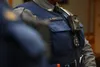 A court services officer is shown wearing a body camera. Photo provided by Alaska Department of Public Safety