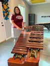 Meggie Aube-Trammel strikes the right note for Palmer’s arts community. Russell Clark/Frontiersman