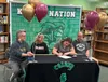 Noelle Buck, a 2025 Mat-Su Central graduate and state wrestling champion for the Colony Knights, signed her National Letter of Intent to attend Colorado Mesa University. Courtesy photo