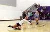Redington’s Bryanna Buchanan dives to the floor to grab a dig during a 3-0 win over rival Houston Tuesday night at Redington. Courtesy of Bruce Eggleston/matsusports.net