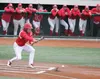 Wasilla senior Zach Garnett puts down a bunt during the 2015 ASAA/First National Bank State Baseball Championships at Mulcahy Stadium in Anchorage. The Warriors finished fourth in the tournam