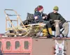 TOM BOL/Mat-SU CVB Iditarod parties — whether on Willow Lake or
on a camper of a truck — pop up around Willow for the Iditarod
Restart.
