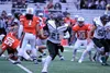 Colony senior quarterback Parker Kizer breaks to the outside during a 46-15 win over West Anchorage Thursday, Aug. 31, 2017, in Anchorage. Kizer ran for a pair of touchdowns and threw for ano