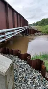 The Little Susitna River at the railroad bridge. Courtesy of Dalton Fiedler