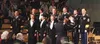 The U.S. Army Soldiers' Chorus performed Tuesday night at Colony
High School. Photo by CASEY RESSLER/Frontiersman.