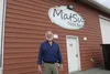 Eddie Ezelle stands in front of the new Mat-Su Food Bank warehouse. Jacob Mann/Frontiersman