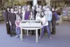 Teeland Middle School students placed first at the state and
regional level of the Council of Educational Facility Planners
International’s ‘School of the Future’ design competition. Now the

