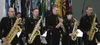 CASEY RESSLER/Frontiersman Saxophonists from the U.S. Army Field
Band perform Tuesday night at the Wasilla Multi-Use Sports
Complex.