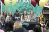 Colony senior Hallie Clark, surrounded by her family, signed her National Letter of Intent to play women's basketball at Colorado Mesa University. Jeremiah Bartz/Frontiersman