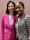 Alaska Center Director Malyn Smith welcomes the National Director of Job Corps, Rachel Torres to Palmer and the Workforce Summit. Barbara Hunt/For the Frontiersman