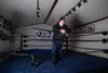JT West stands in the ring at the 907 Pro Wrestling gym. O’Hara Shipe/Anchorage Press