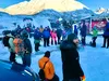Outdoor enthusiasts attend an avalanche workshop. Courtesy photo