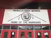 Wasilla High School is considering changing its logo. Jeremiah Bartz/Frontiersman