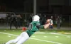Colony's Jacob Hall reaches to completes a pass from quarterback Robert Lorentz during the Knight's win over the West Valley Wolfpack Friday at Colony High School. ROBERT DeBERRY/Frontiersman