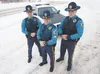This photo from January, 2014 depicts three of the four members of the Alaska State Troopers theft supression unit: Tim Cronin, Tony Wegrzyn and Eric Taylor. Not pictured is fourth member And