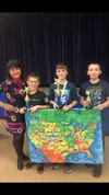 From left to right: Spencer Miller, Elijah Loudon and L.J. Brown. Courtesy photo