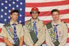 Andrew Spencer, Zach Grace, Tanner Hongslo received their Eagle Scout honors during a ceremony July 19 at Faith Bible Fellowship in Big Lake. Courtesy photo
