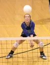 Moose score volleyball win over rival Knights