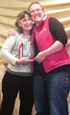 The owners of Salmon Berry Tours accept the Mat-Su Convention and Visitors Bureau's Gold Star Award after a ceremony Nov. 7. Photo courtesy Justin Saunders