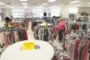 ROBERT DeBERRY/Frontiersman Valley resident Linda Stetson looks
through the rack of clothes at the Turn A Leaf Thrift Store in
Wasilla Monday afternoon. Through thrift store, Valley Charities
