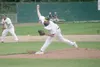 JEREMIAH BARTZ/Frontiersman Mat-Su starter Garrett Richards
unleashes a pitch during the Miners' 7-0 win over the AIA Fire on
Friday at Hermon Brothers Field. With the addition of a new slide