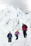 TOM BOL/Mat-Su CVB Make your 'Valley Passport' of must-do things
for 2010, including a trek on Matanuska Glacier. You can walk on
the glacier on your own or hire a guide for a tour of Alaska'